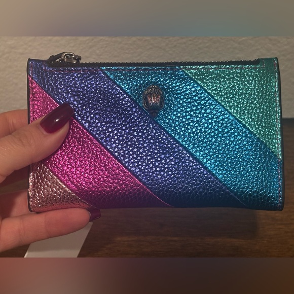 Kurt Geiger Multicolor Striped Wallet - Picture 2 of 8